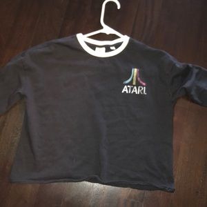Junk food long sleeve ATARI logo shirt size small